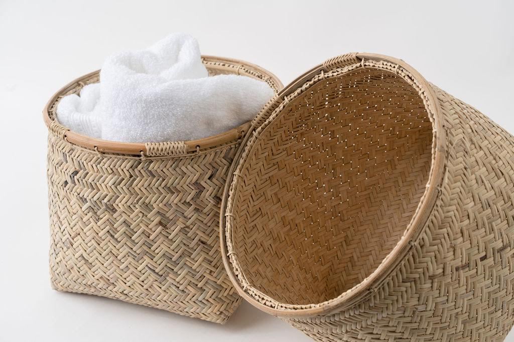 Rattan Storage Pot Basket