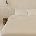 Organic Bamboo Sateen Duvet Cover Set