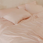 Organic Bamboo Sateen Duvet Cover Set