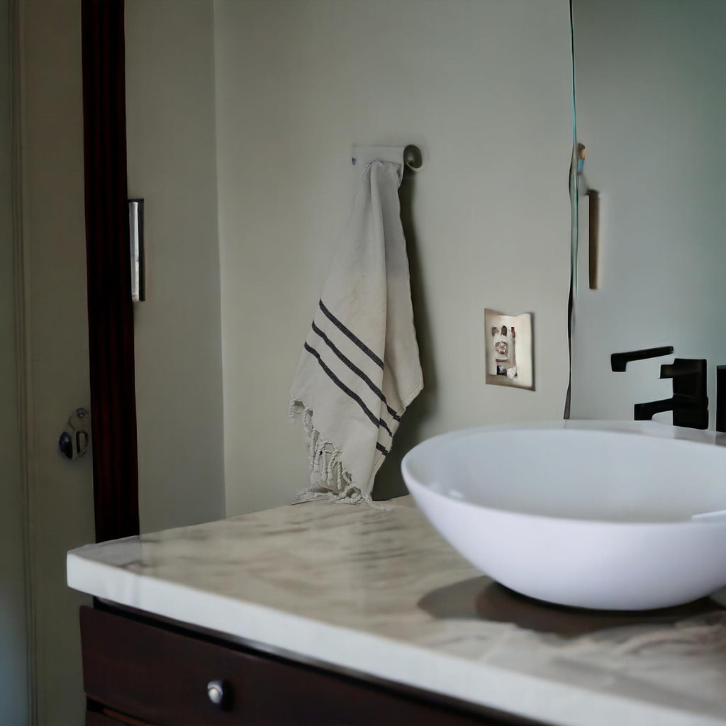 Turkish Hand Towels for Bathroom and Kitchen Hand Woven Turkish Cotton