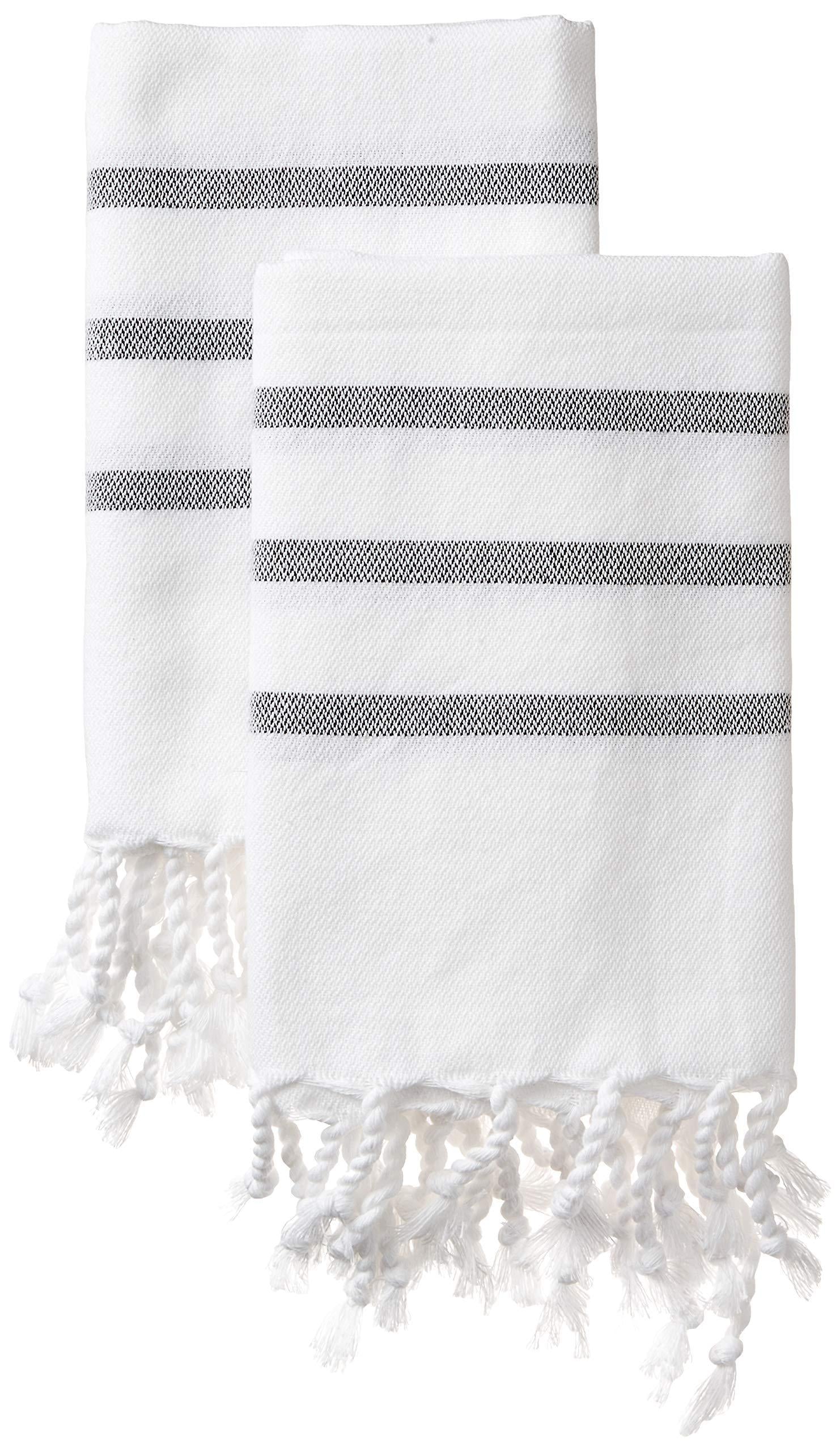 Turkish Hand Towels for Bathroom and Kitchen Hand Woven Turkish Cotton