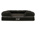 PupLounge™ Memory Foam Dog Bed Cover - Charcoal Grey (Bed Not Included) - Small