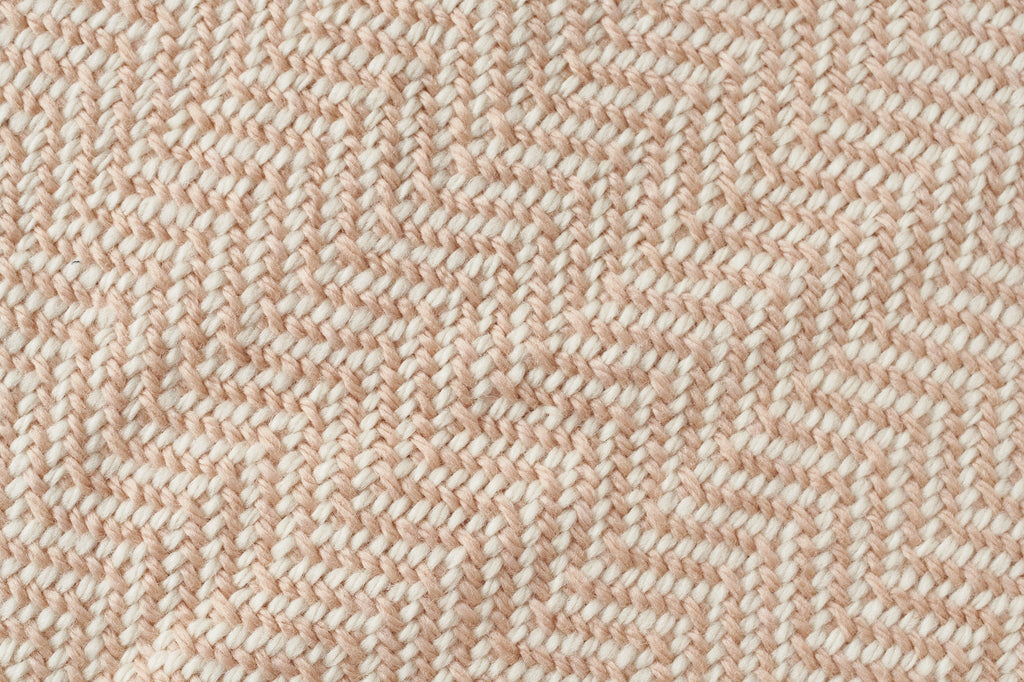 Chevron Pattern Soft Wool Throw Size Blanket