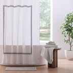 Clean Design Home® Cotton Sateen Shower Curtain