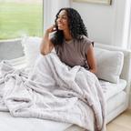 PATTERNED FAUX FUR XL THROW BLANKETS