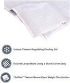 Opulence Glacier Blanket | Cooling & Weighted