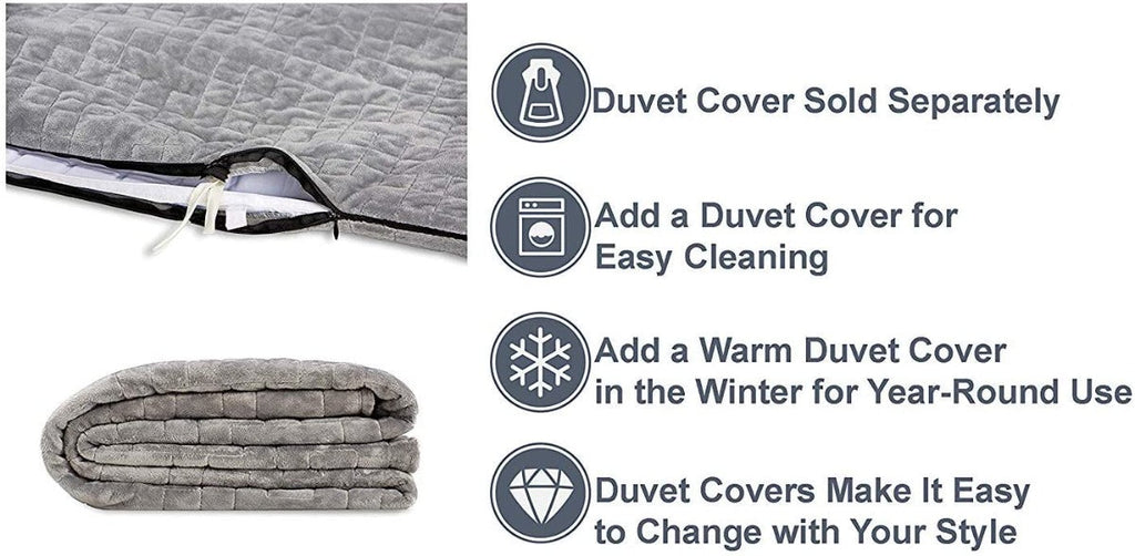 Opulence Glacier Blanket | Cooling & Weighted