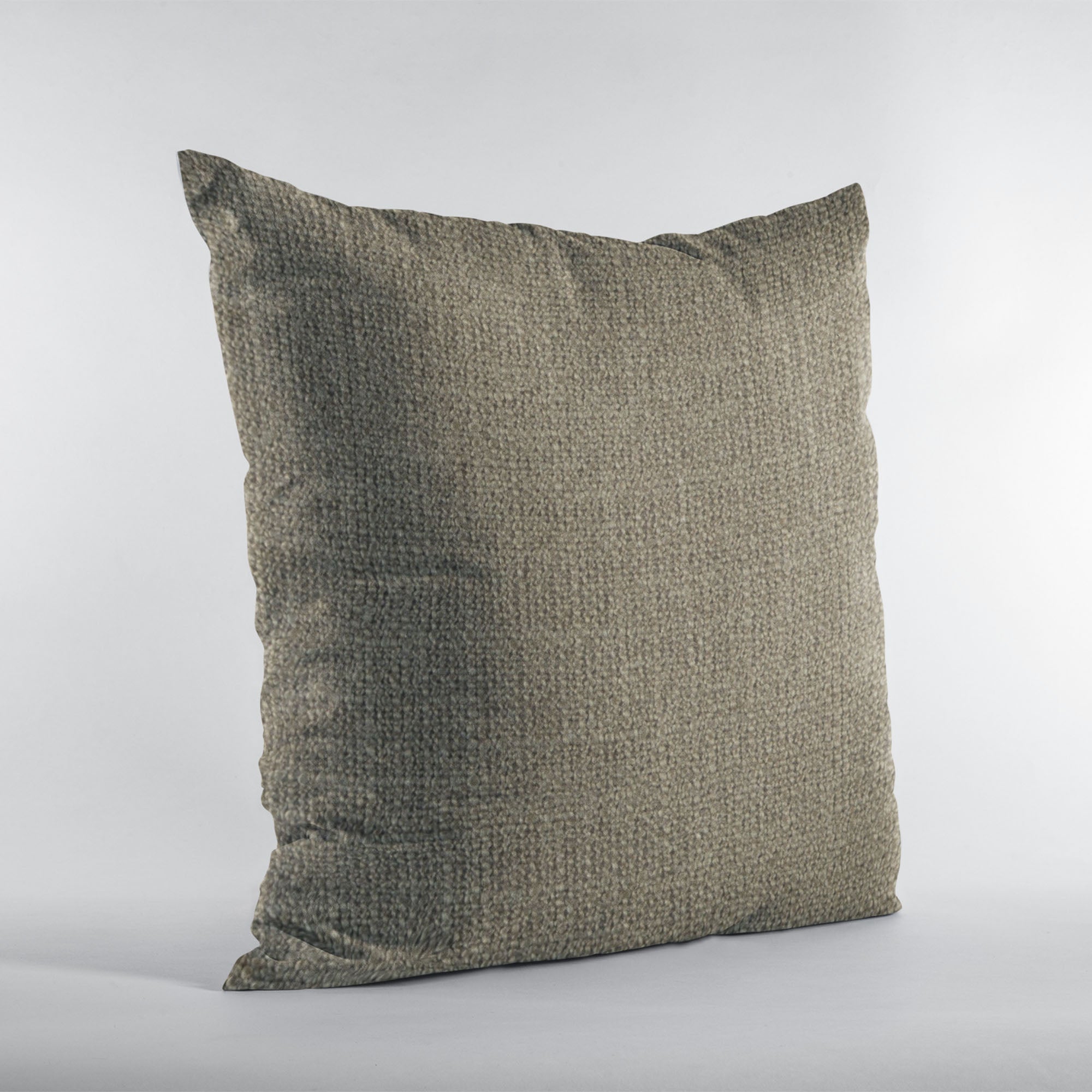 Plutus Hemp Wall Textured Solid, With Open Weave. Luxury Throw Pillow
