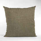 Plutus Hemp Wall Textured Solid, With Open Weave. Luxury Throw Pillow