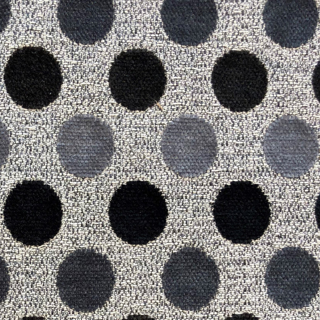 Paramount Gray and Black Luxury Throw Pillow