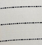 Interweave Vanilla Bean Luxury Throw Pillow in Black and White