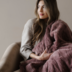 PATTERNED FAUX FUR THROW BLANKETS