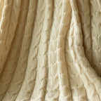 Cable Throw Blanket