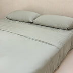 Organic Bamboo Sateen Duvet Cover Set