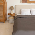 Organic Bamboo Sateen Duvet Cover Set