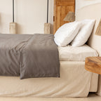 Organic Bamboo Sateen Duvet Cover Set