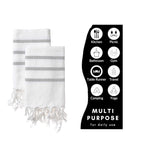 Turkish Hand Towels for Bathroom and Kitchen Hand Woven Turkish Cotton