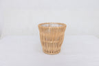 Handmade Willow Wicker Planter Basket: Boho Rustic Home Decor