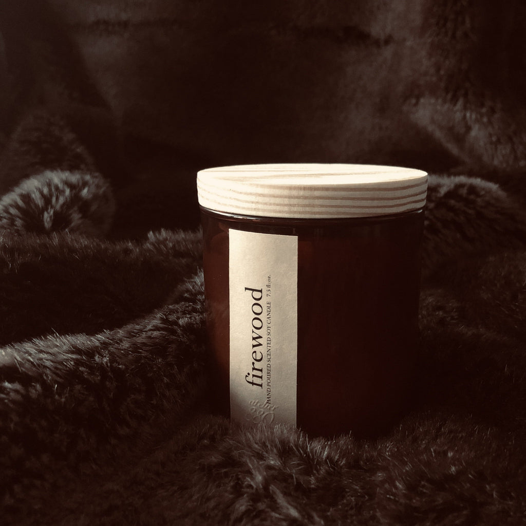 Firewood Scented Candle