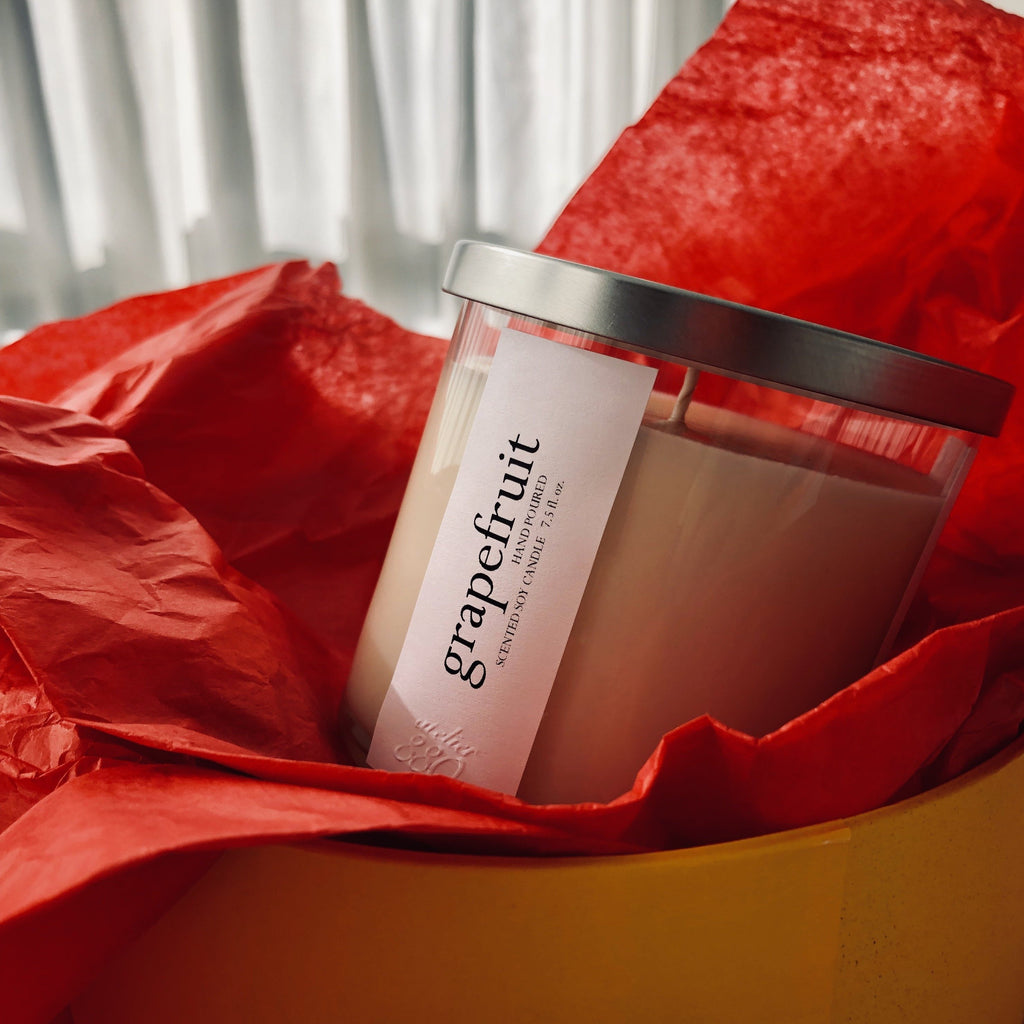 Grapefruit Scented Candle
