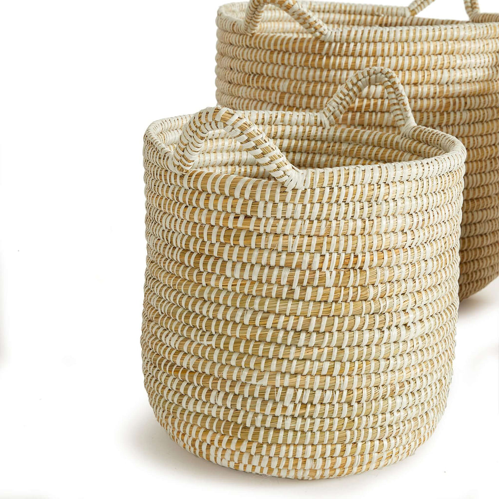 Handwoven Rivergrass Storage Baskets (Set of 3)