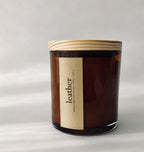 Leather Scented Candle