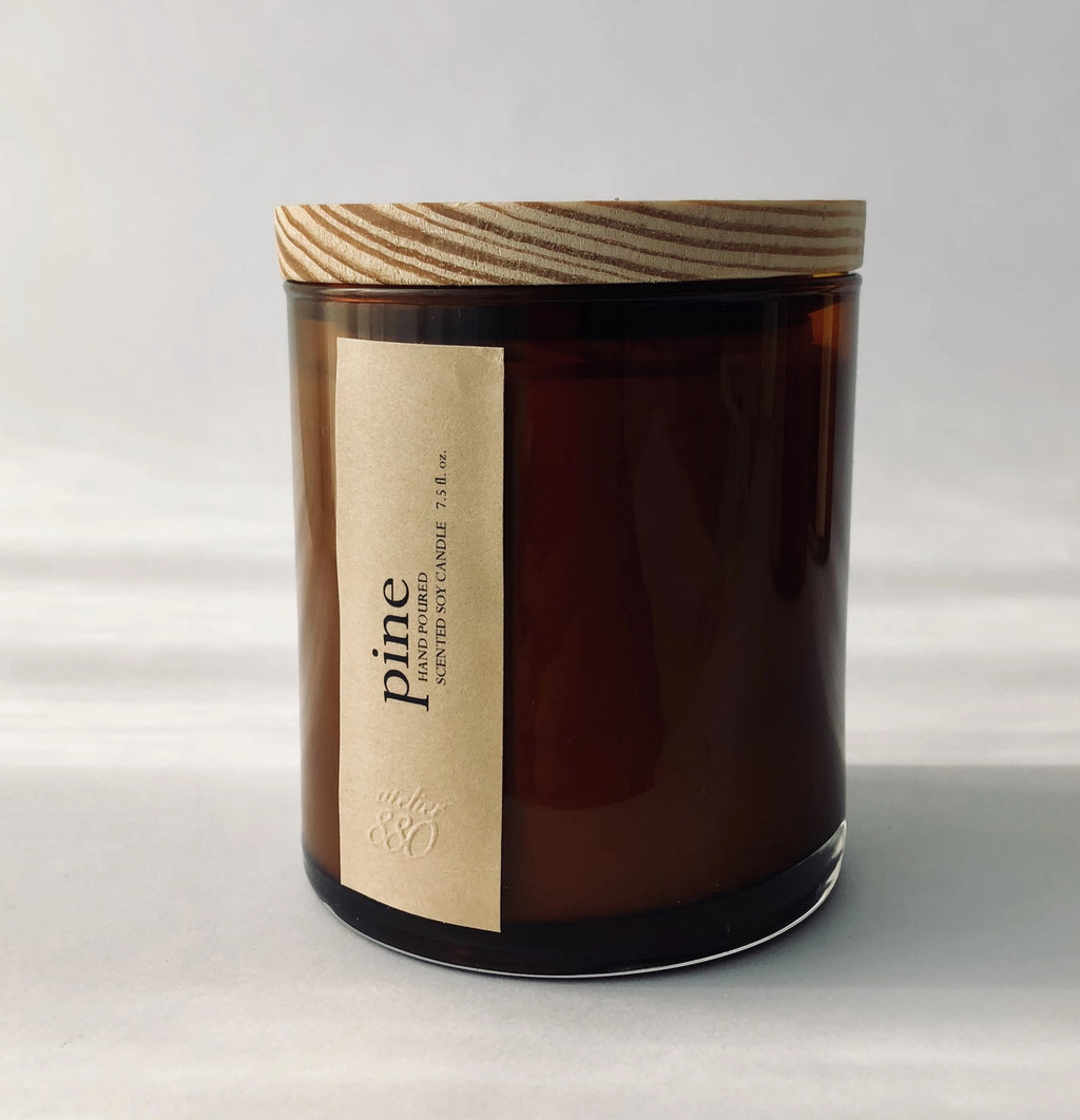 Pine Scented Candle