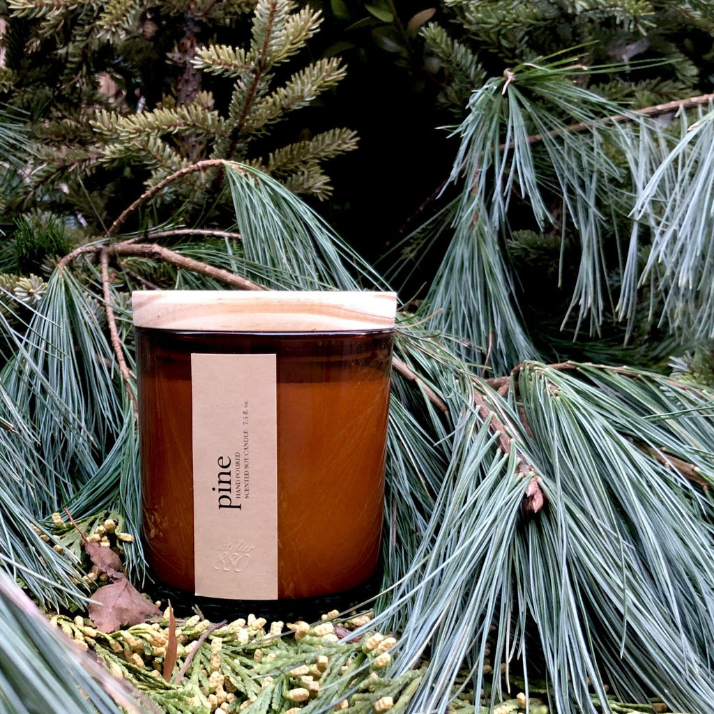 Pine Scented Candle